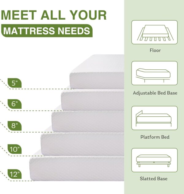 EGOHOME 8 Inch Twin Mattress