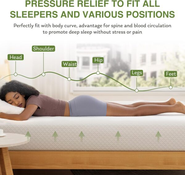 EGOHOME 8 Inch Twin Mattress